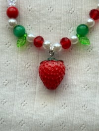 Image 3 of Strawberry Inspired Bracelet 🍓