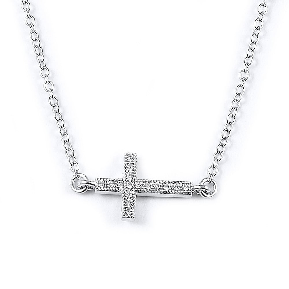 Image of Lay Down Your Cross Necklace DZN252