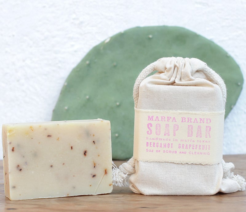 Image of Bergamot Grapefruit Soap with Lemon Peel and Earl Grey Tea