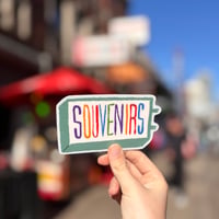 Image 1 of Souvenirs sticker - Boston Fenway Park Sign