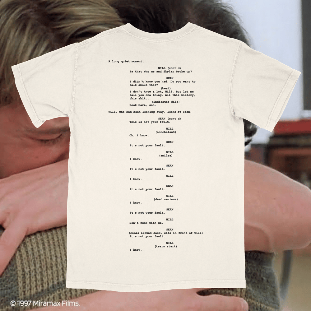 IT’S NOT YOUR FAULT