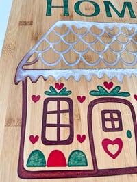 Image 4 of Home Sweet Home Gingerbread Board
