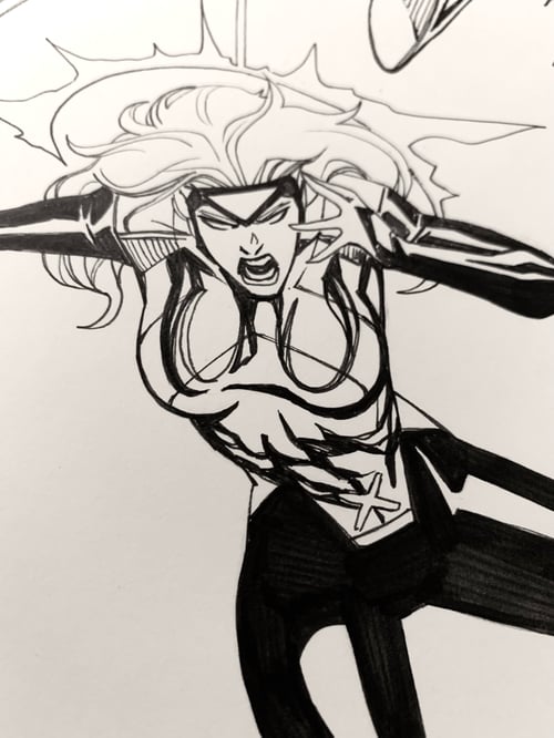 Image of JEAN GREY #04 :: page 09 original art