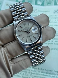 Image 5 of Rolex Datejust 16234 Silver (Full set) 