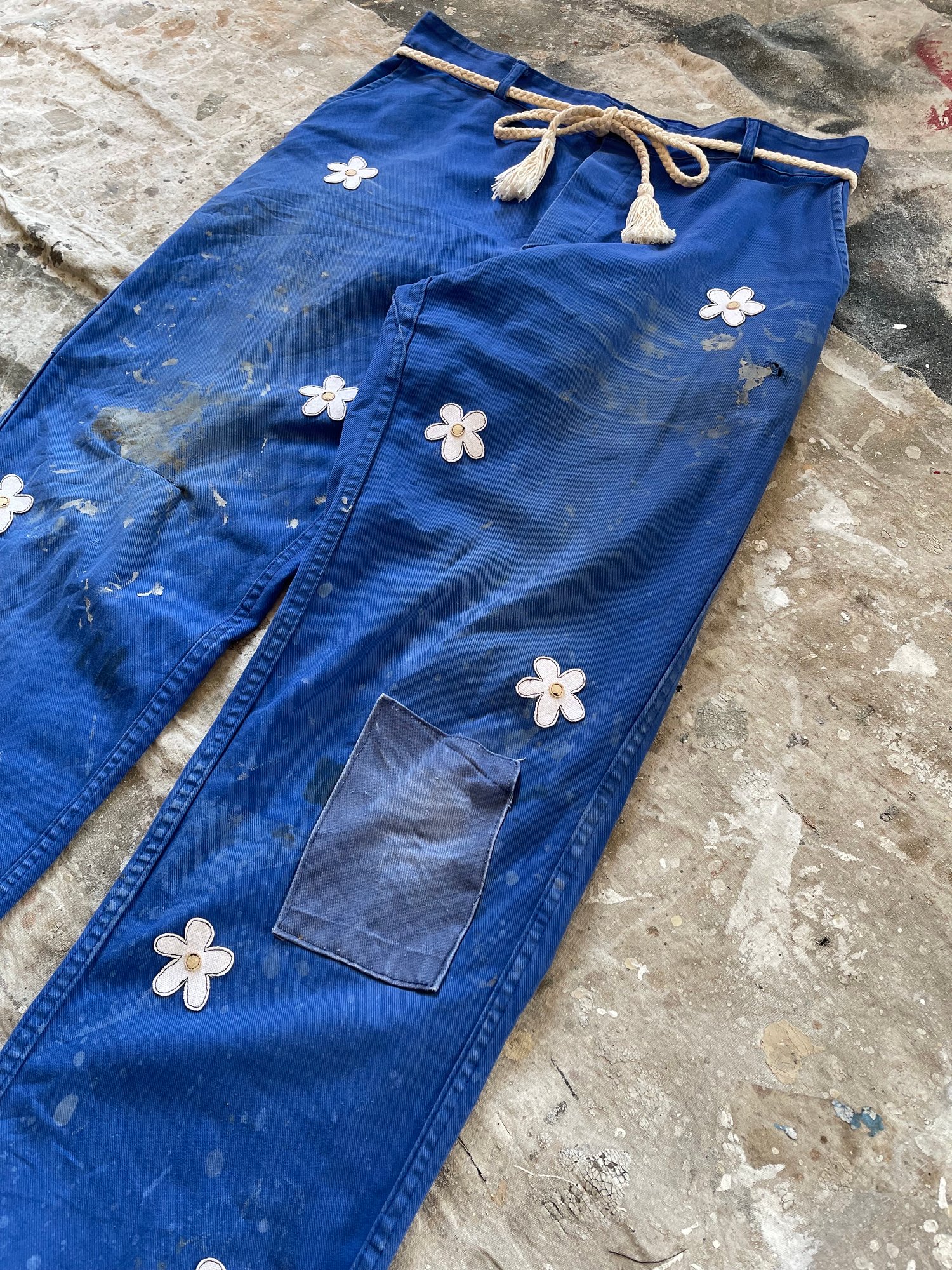 Image of Floral painter pant 