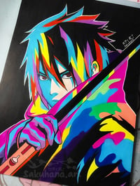 Image 2 of Sasuke Uchiha Pop Art