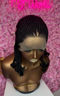 Image 1 of Cronrows Braided wigs 