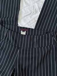 Image 3 of 00s Low rise striped pants // 38