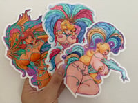 Image of Showgirls sticker set