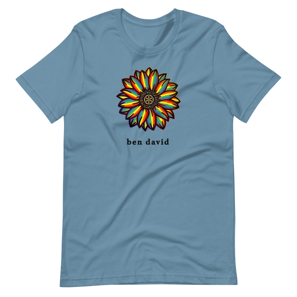 Rainbow Spunflower Unisex T-Shirt