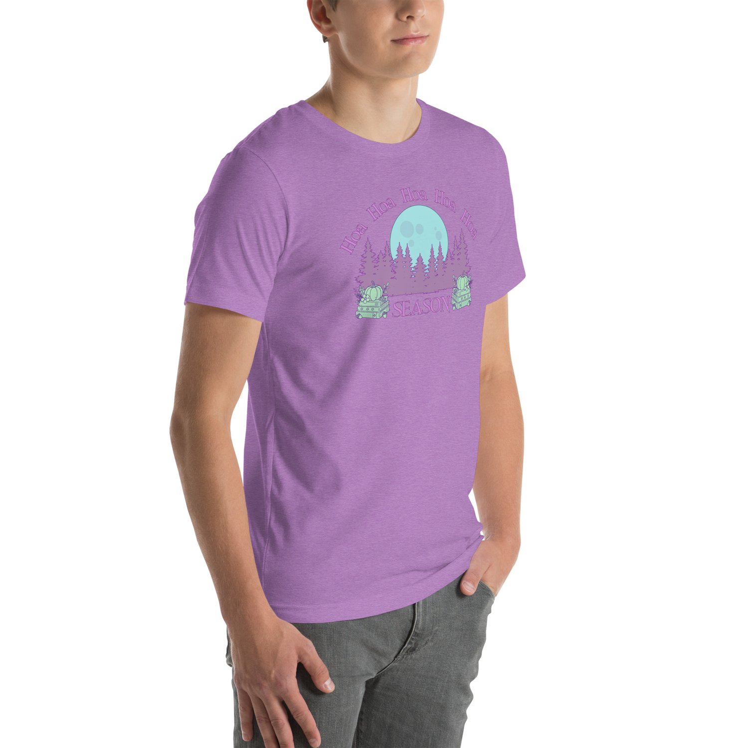 Image of Hoa pastel Unisex t-shirt