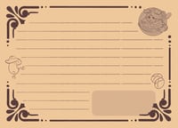Image 2 of Dungeon Meshi Recipe Cards