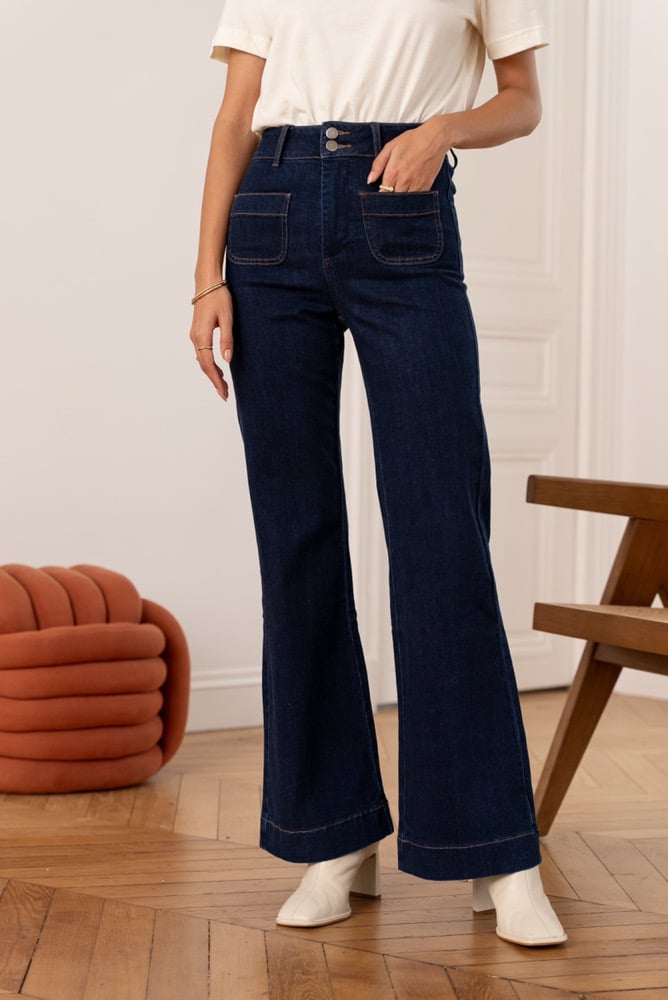 Image of Jeans ELENA Brut ou ELENETTE Brut