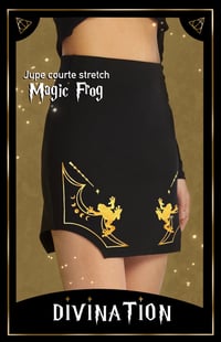 Image 1 of 🟢 STOCK 🟢 Jupe stretch Magic Frog - ✨DIVINATION✨