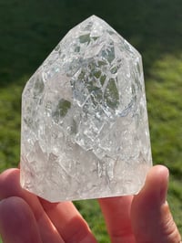 Image 17 of Crackle Quartz Crystal Tower #1827