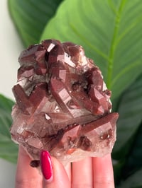 Image 3 of RED IRON OXIDE/HEMATITE QUARTZ -MOROCCO- I