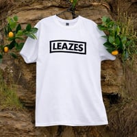Leazes Tee - Front Logo - WHITE