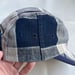 Image of Japanese Indigo Check Outdoor cap 001