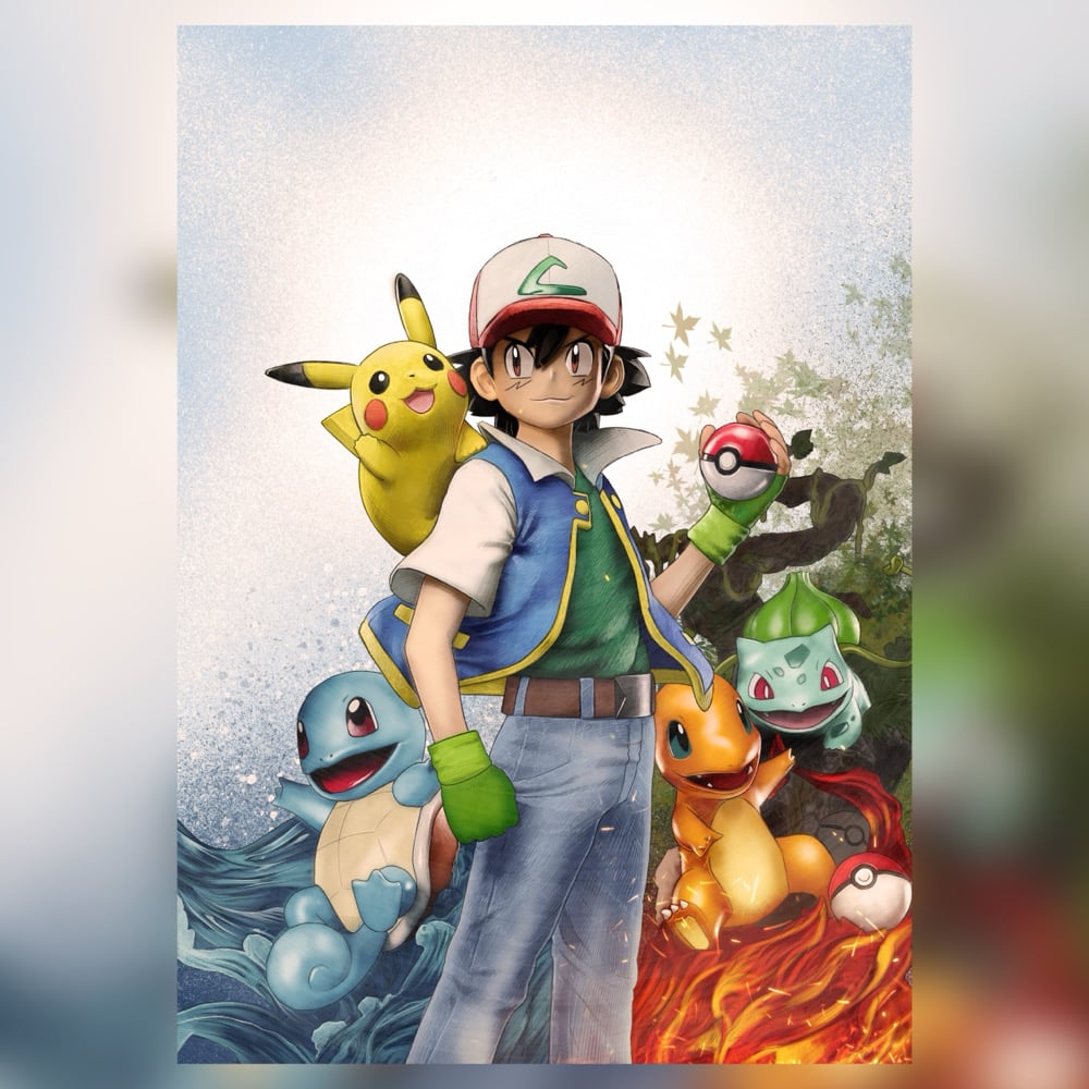 Pokémon A3 300gsm Giclée Art Print