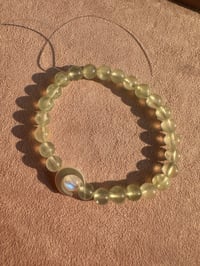 Image 1 of prehnite bracelet 葡萄石水晶