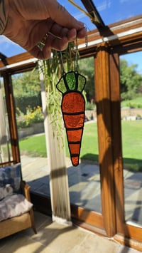Image 1 of Stained Glass Carrot