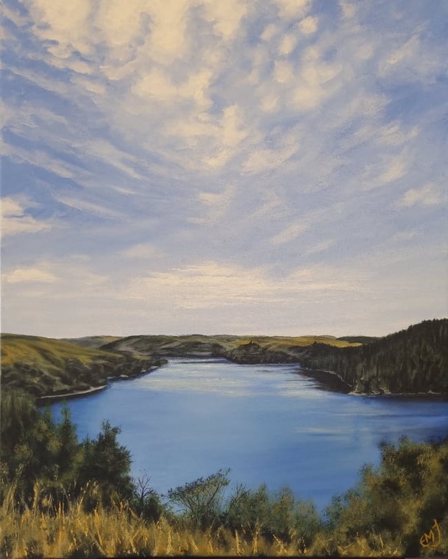 'Peace & calm at Llyn Brianne'