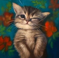 Image 1 of “Wink Wink" Original painting