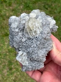 Image 16 of Druzy Fujian Quartz & UV Calcite Specimen #2146