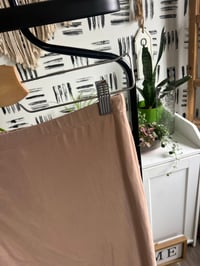 Image 5 of 2 piece tan pad sleeve top