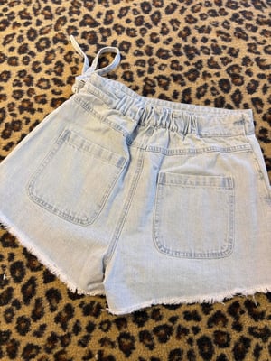 Image of Denim skort/shirt lace Bow 