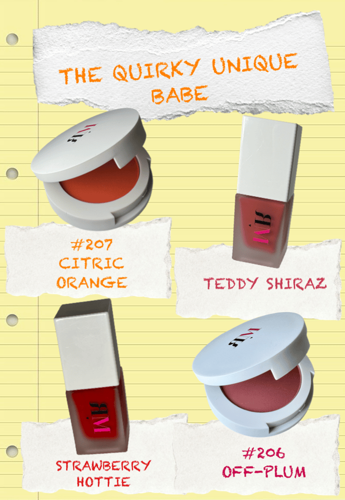 Image of OFF-PLUM #206 - POWDER BLUSH 