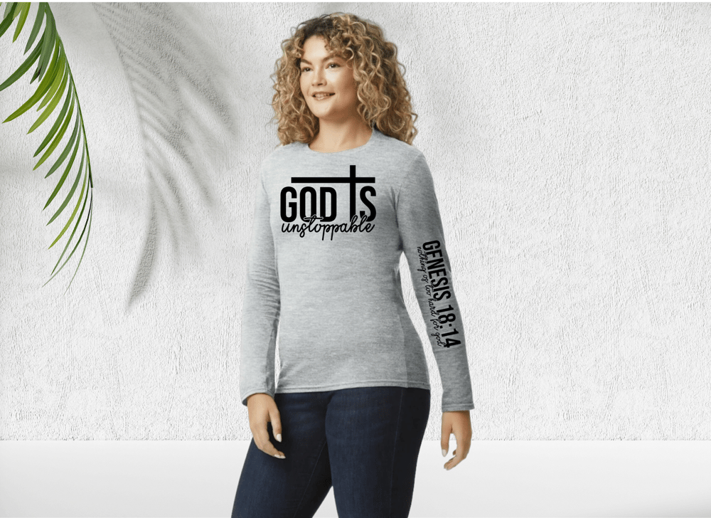 Image of God is Unstoppable , Nothing is too hard for god.