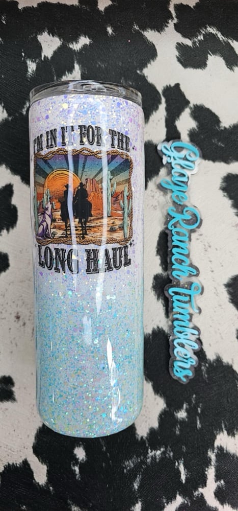 Image of 20 glitter tumbler
