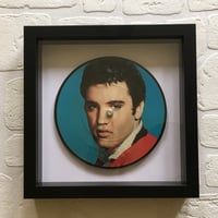 Image 3 of Elvis Presley: framed original 7" vinyl records