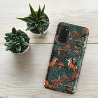 Image 9 of Boho Nature Cottagecore Inspired Fox Among Mushrooms Tough case for Samsung®