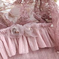 Image 2 of Newborn girls bodysuit | Lara | dusty pink