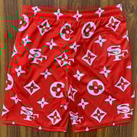 Image 2 of Designer SF shorts