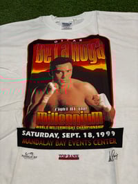 Image 3 of Vintage 1999 Oscar De La Hoya tee