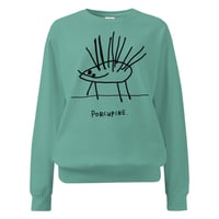 Image 16 of PORCU Unisex garment-dyed sweatshirt 