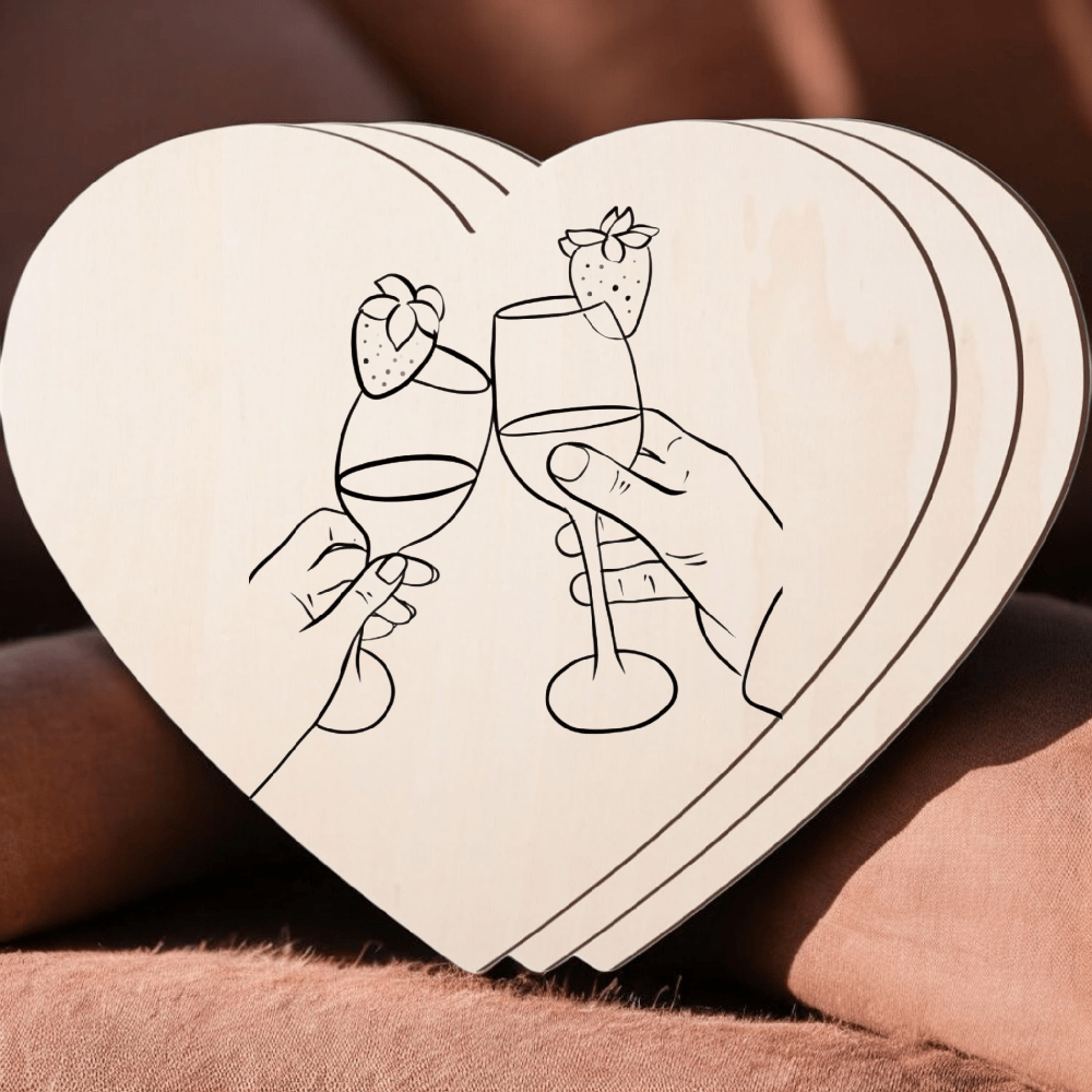 Image of Heart Shaped Paint Kits