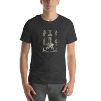 Image 25 of Antique Anatomical Illustration Foot, Pelvis, Knee Bones Unisex t-shirt