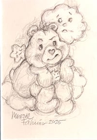 Image 2 of  Grumpy Bear, original sketch