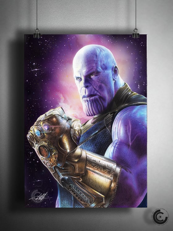 Image of Thanos Infinity War Limited Edition Print