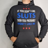 Image 2 of If you Don't Like Sluts, Then You Probably Wont Like Me. Unisex Hoodie 