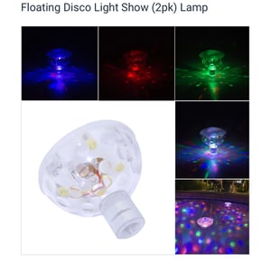 A floating light show 