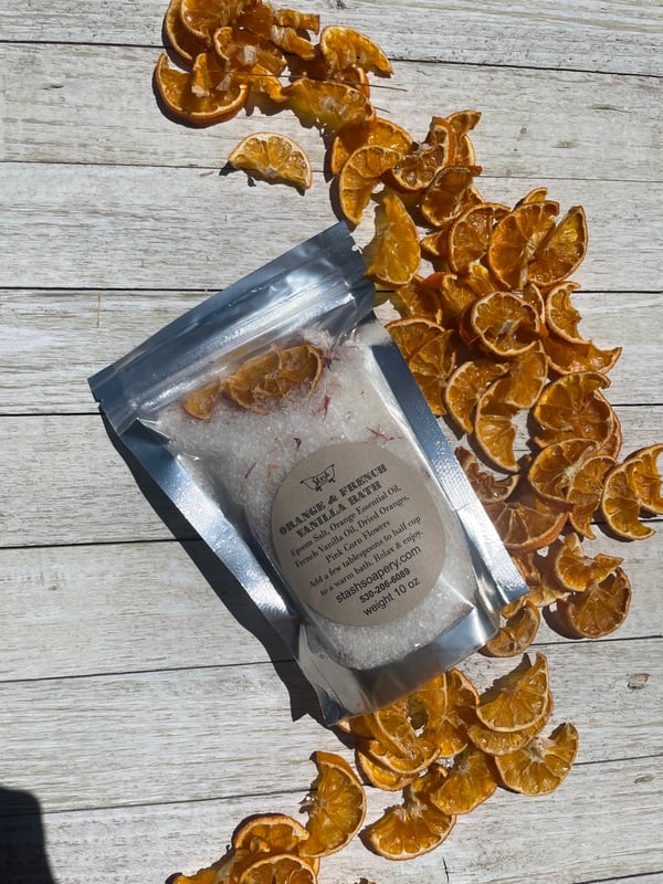 Image of Orange Vanilla Bath Salt