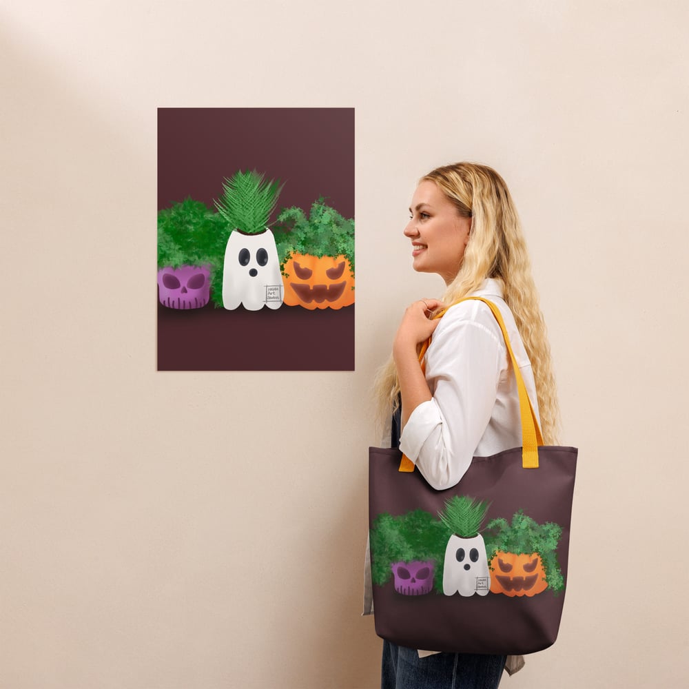 Image of Spooky Plants Tote bag