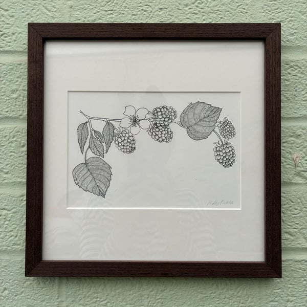 Image of £50 originals - Rasberries , pointillism