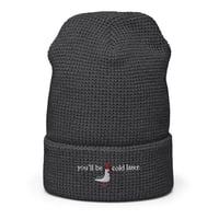 Image 4 of LITTLE GULL - Waffle beanie
