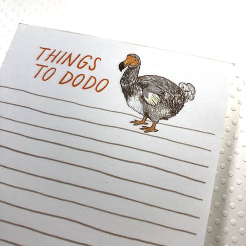 Image of TO DODO notepad
